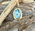 Shifting Light Rainbow Moonstone Necklace No. 7