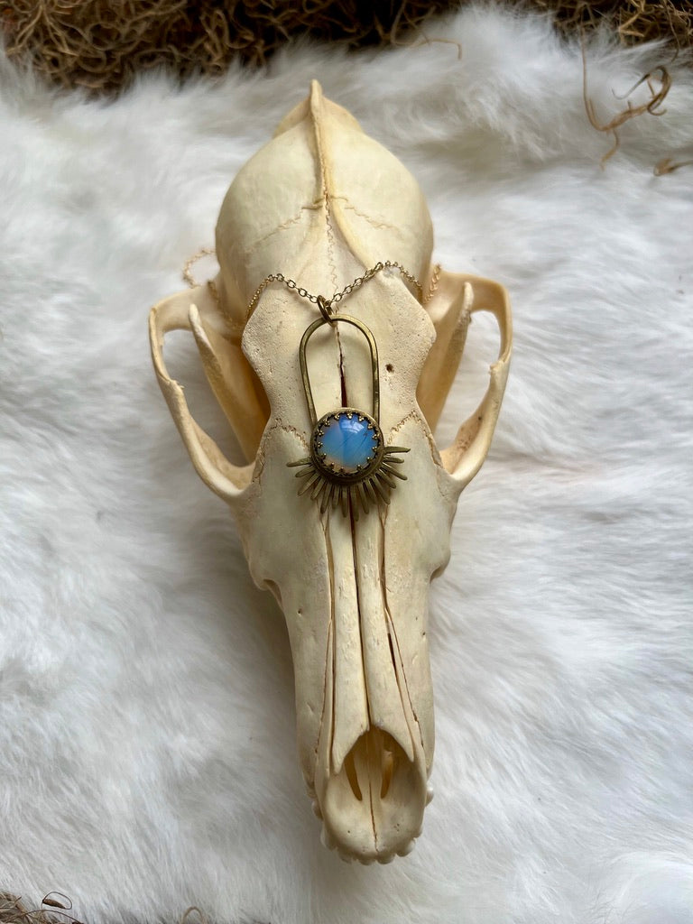 Opalite Aten Sundrop Necklace First Light