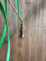 Second Line Jewel (Trumpet)  Necklace