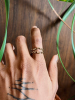 Stepped Ceiba Roots Ring