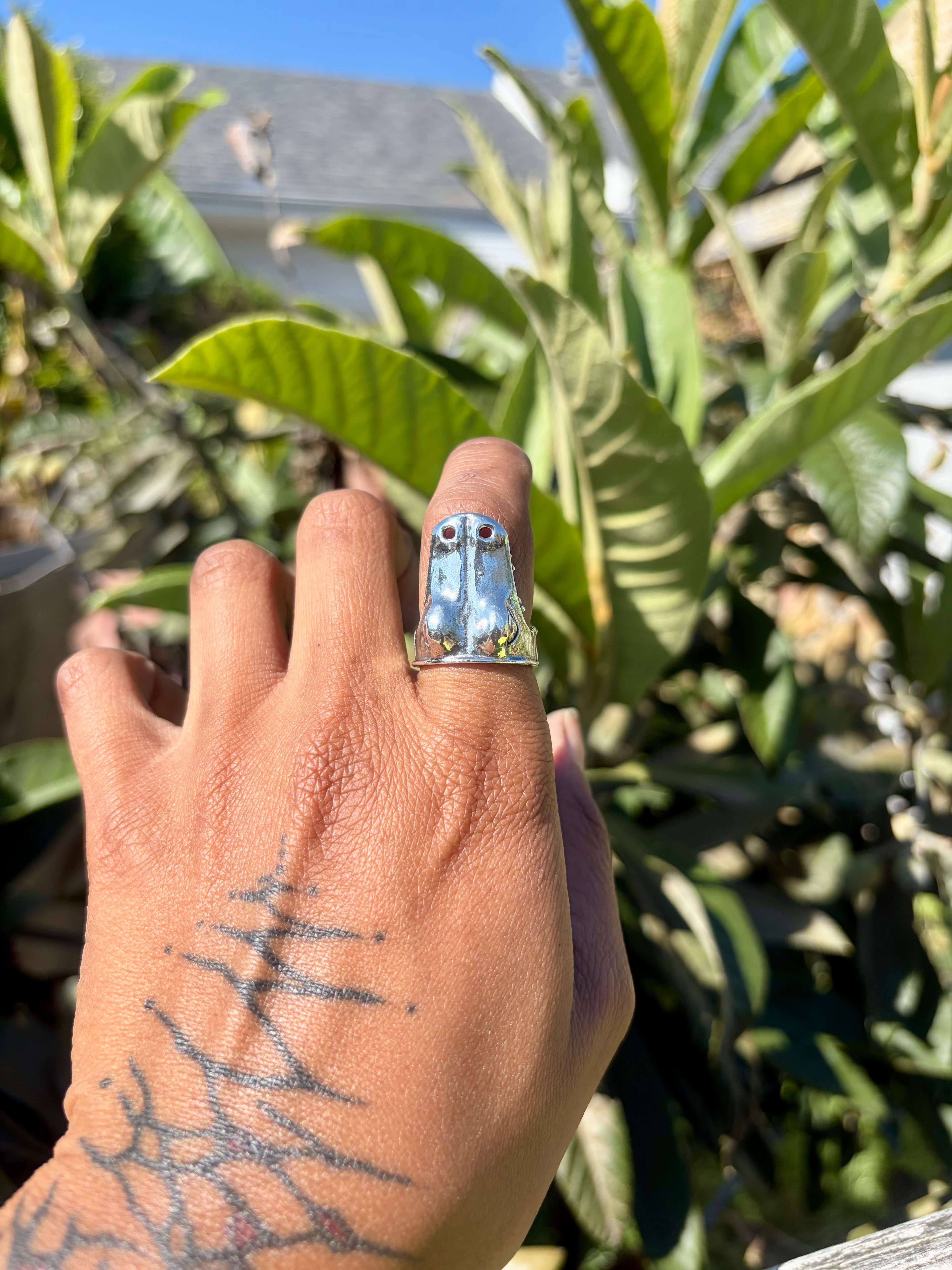 Alligator Bite Ring Smooth