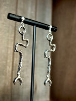 Snake and Moon Studs