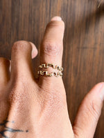 Stepped Ceiba Roots Ring
