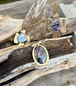 Labradorite Petroglyph Skykeeper Necklace
