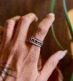 Stitched Textile Ring