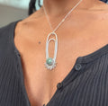 African Turquoise Aten Sundrop Necklace Solar Seed