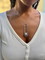 Rainbow Moonstone Aten Sundrop Necklace Solar Seed