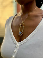 Opalite Aten Sundrop Necklace Solar Seed