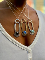 Opalite Aten Sundrop Necklace Solar Seed
