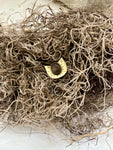 Purple Labradorite Scarab Beetle Brass Ring 2