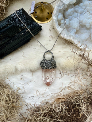 Crystal Clear Quartz Necklace