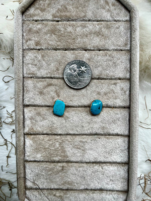 Turquoise Studs Pair