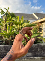 Alligator Bite Ring -Textured-