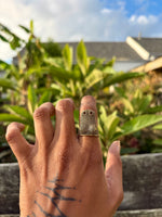Alligator Bite Ring -Textured-