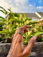 Alligator Bite Ring -Textured-