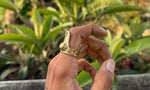 Alligator Bite Ring -Smooth-