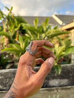 Alligator Bite Ring -Textured-