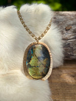 XL Labradorite Advent Necklace No. 3