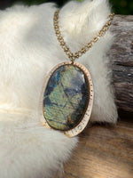 XL Labradorite Advent Necklace No. 3
