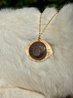 Ammonite Root Stabilizer Necklace No. 1