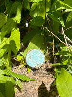 XL Larimar  Disc Cuff