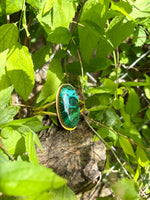 Heart Block Buster Malachite + Chrysocolla Cuff