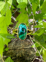 Heart Block Buster Malachite + Chrysocolla Cuff