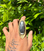 Raw Signal Apache Gold Brass Ring