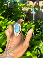 Larrisa's Larimar Brass Ring No. 4