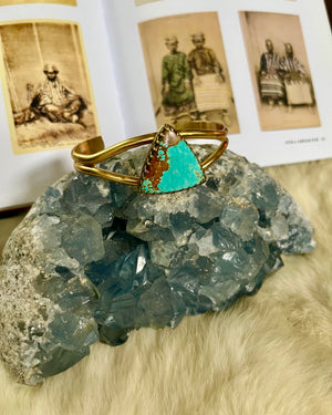 Nevada Blue Turquoise Cuff