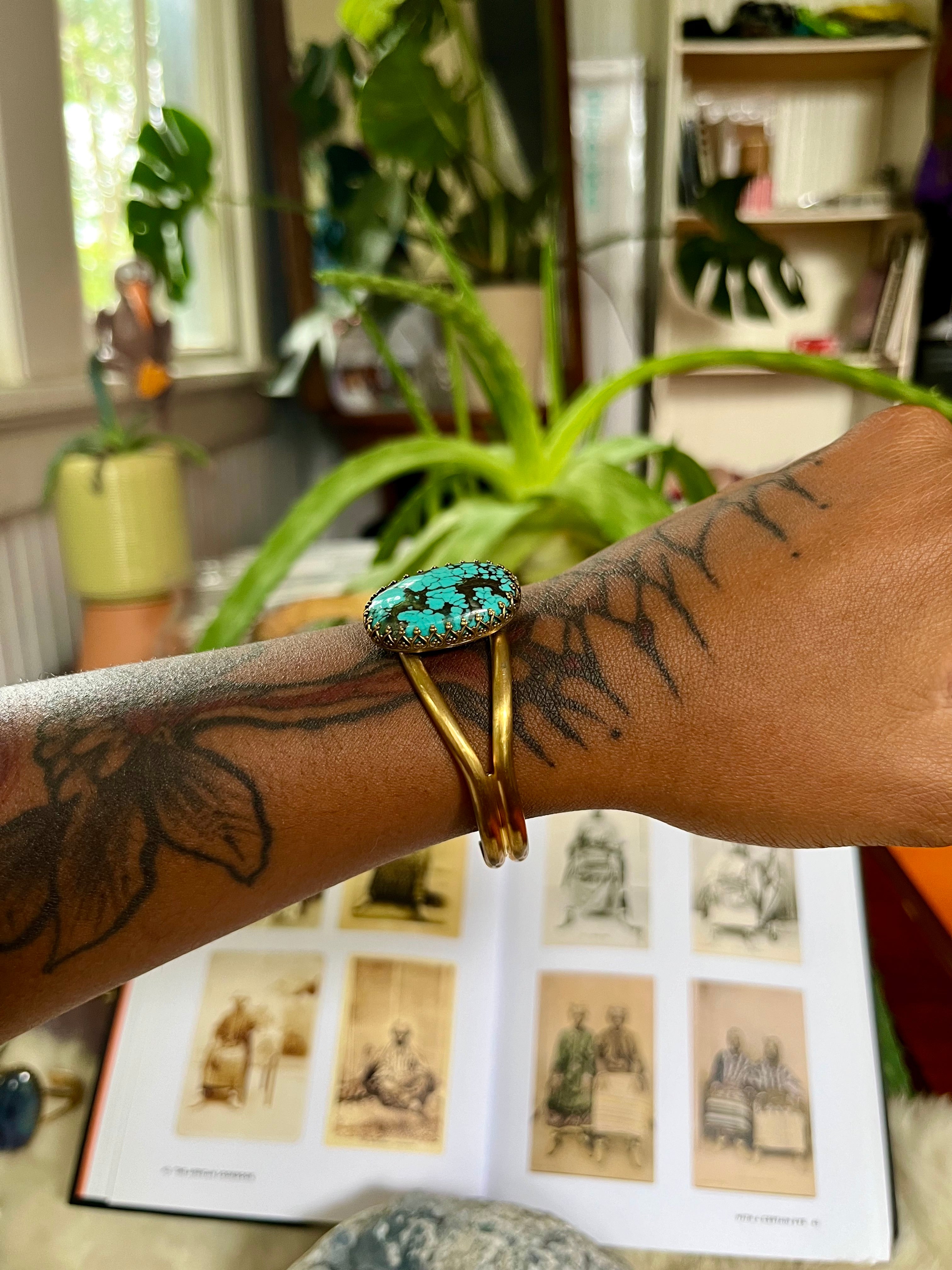 Mine #8 Turquoise Cuff