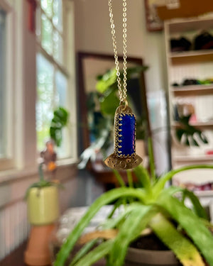 Lapis Lazuli Mothership Necklace