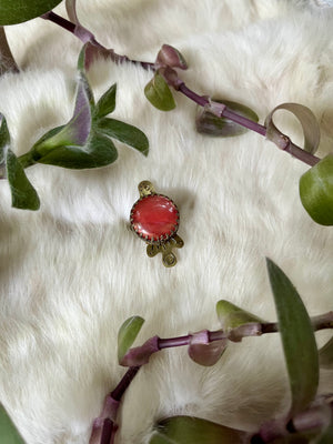 Cherry Quartz Little Entity Ring