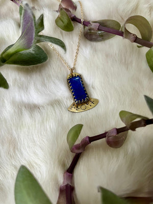 Lapis Lazuli Mothership Necklace