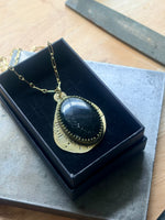 Black Tourmaline Protective Root Necklace