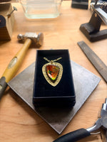 Red Ammolite Necklace #2