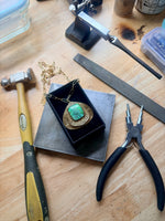 Monarch Opal Double Deck Pendant #3
