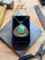 Monarch Opal Double Deck Pendant #3