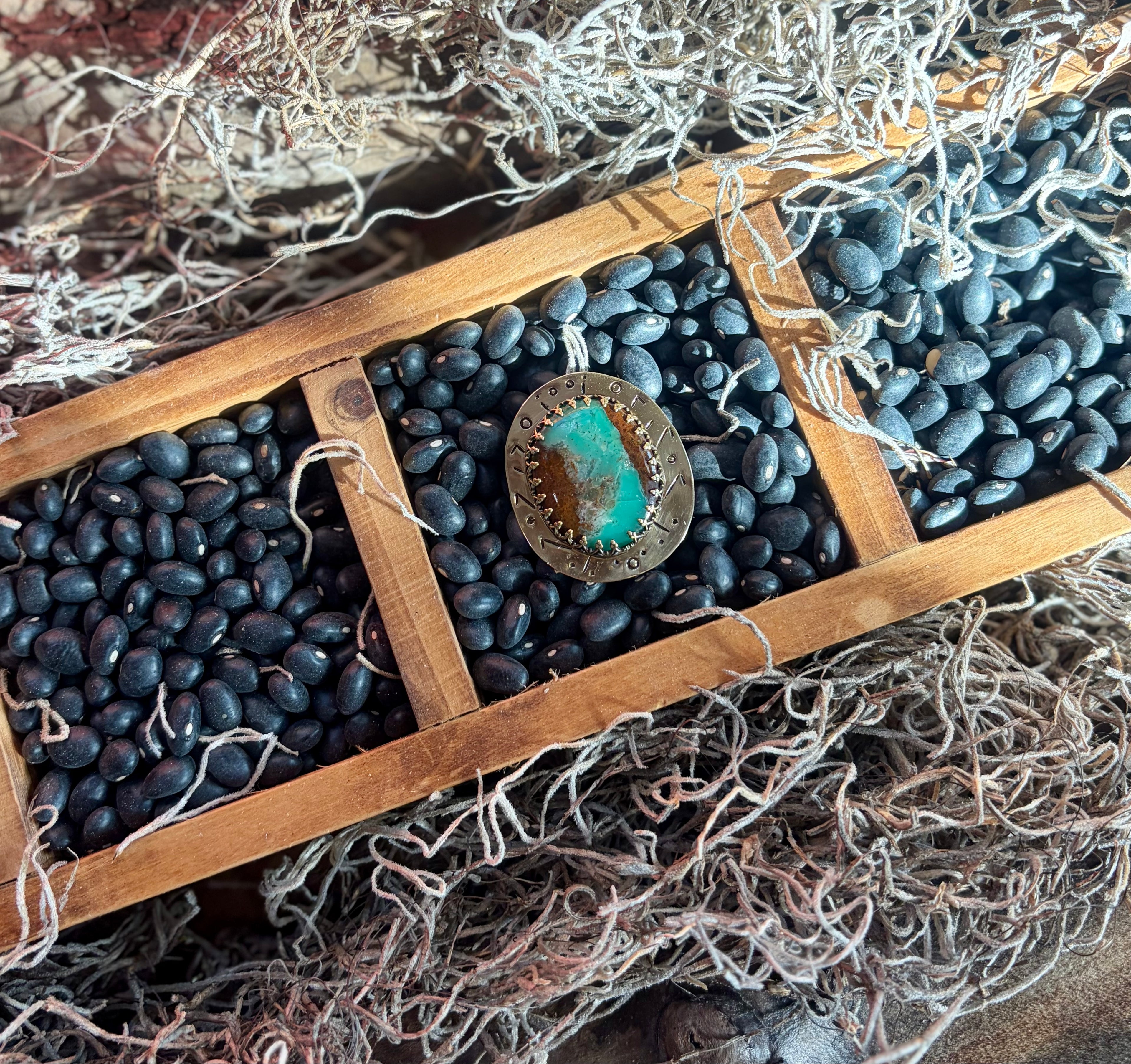 Chrysoprase Renewal Ring