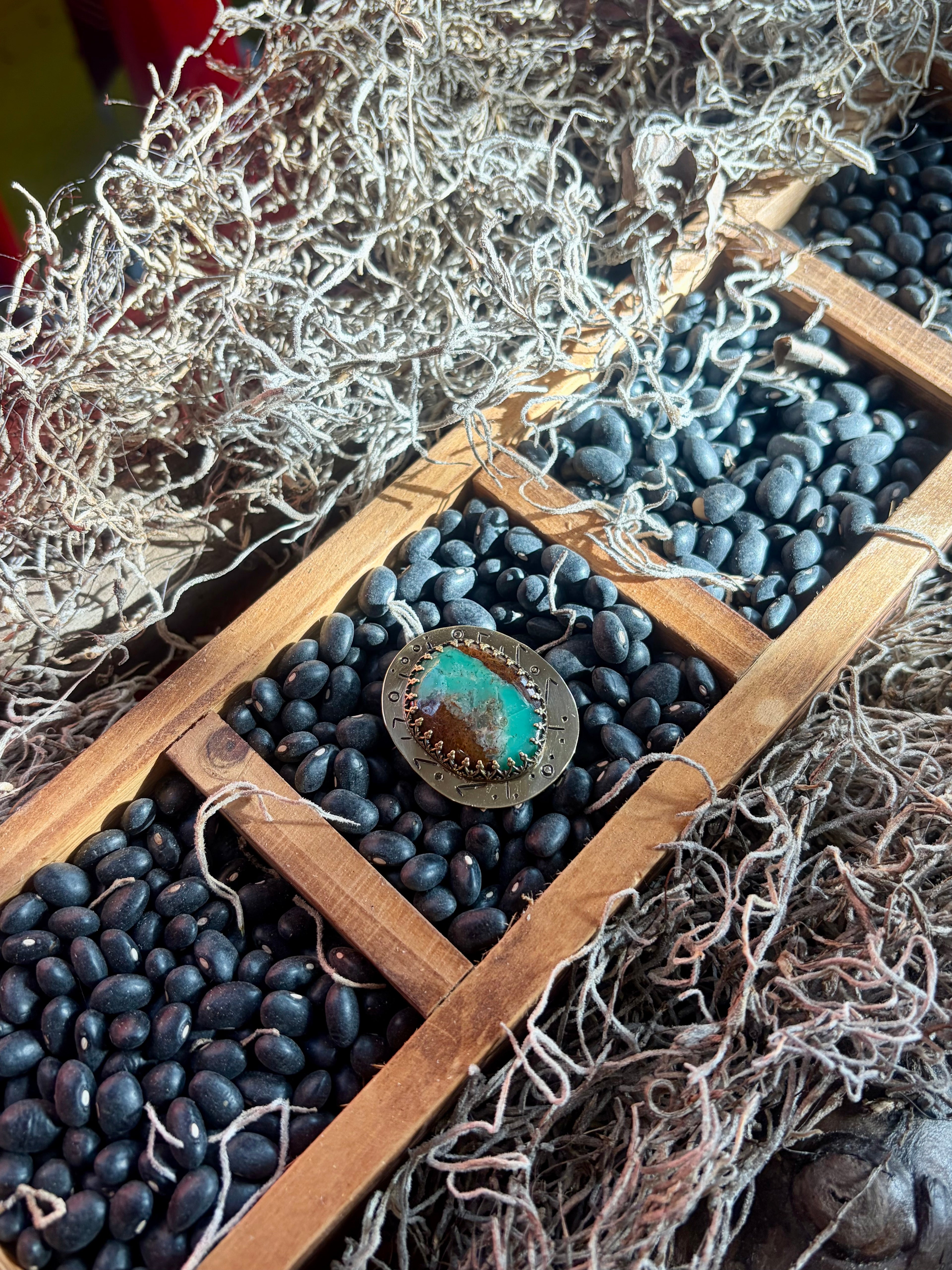 Chrysoprase Renewal Ring