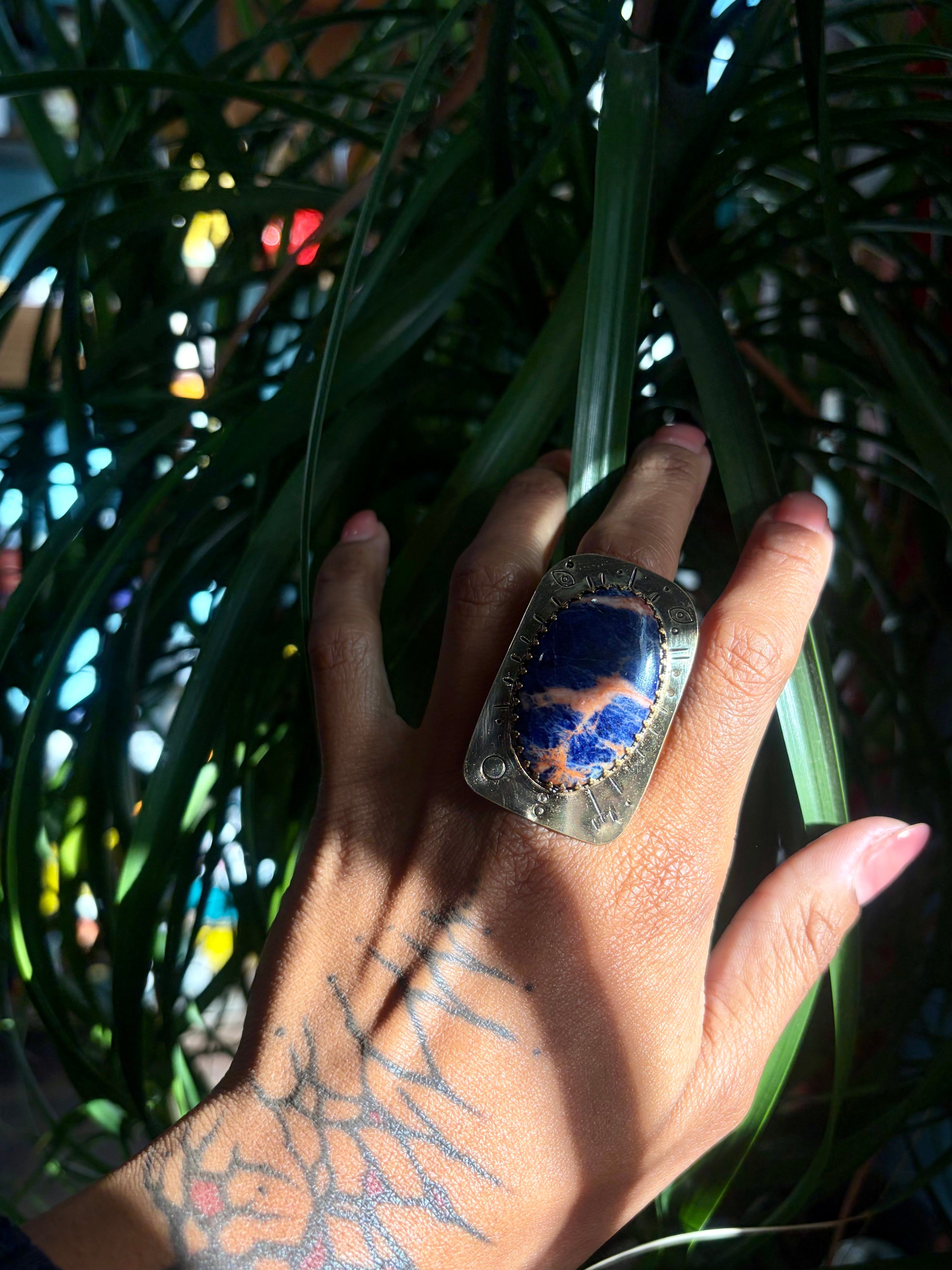 Sodalite Insight Ring