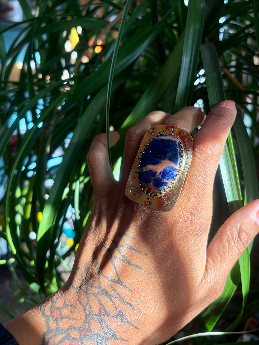 Sodalite Insight Ring