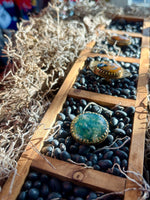 Moss Agate Grounding Ring