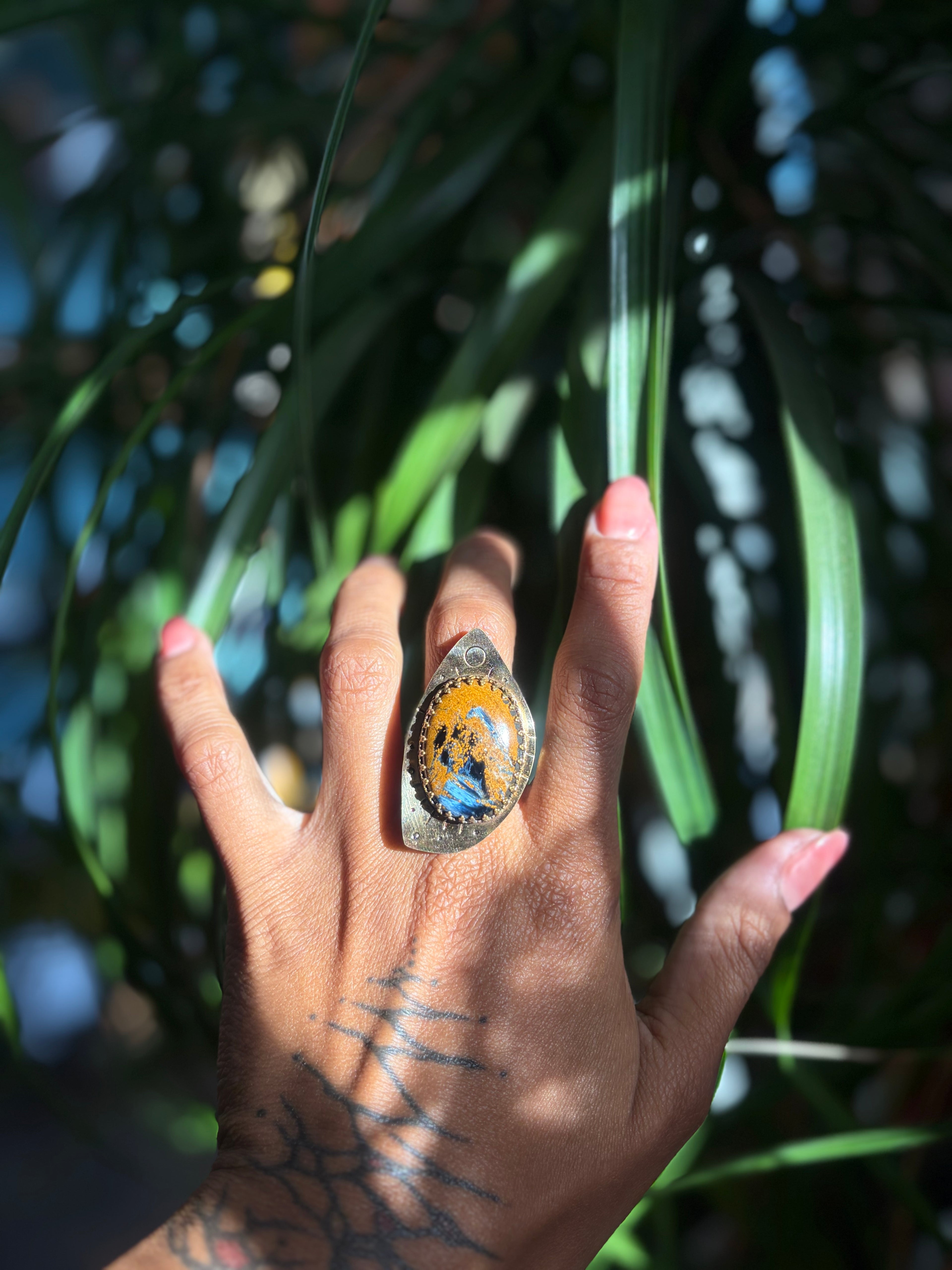 Pietersite Withstanding Ring