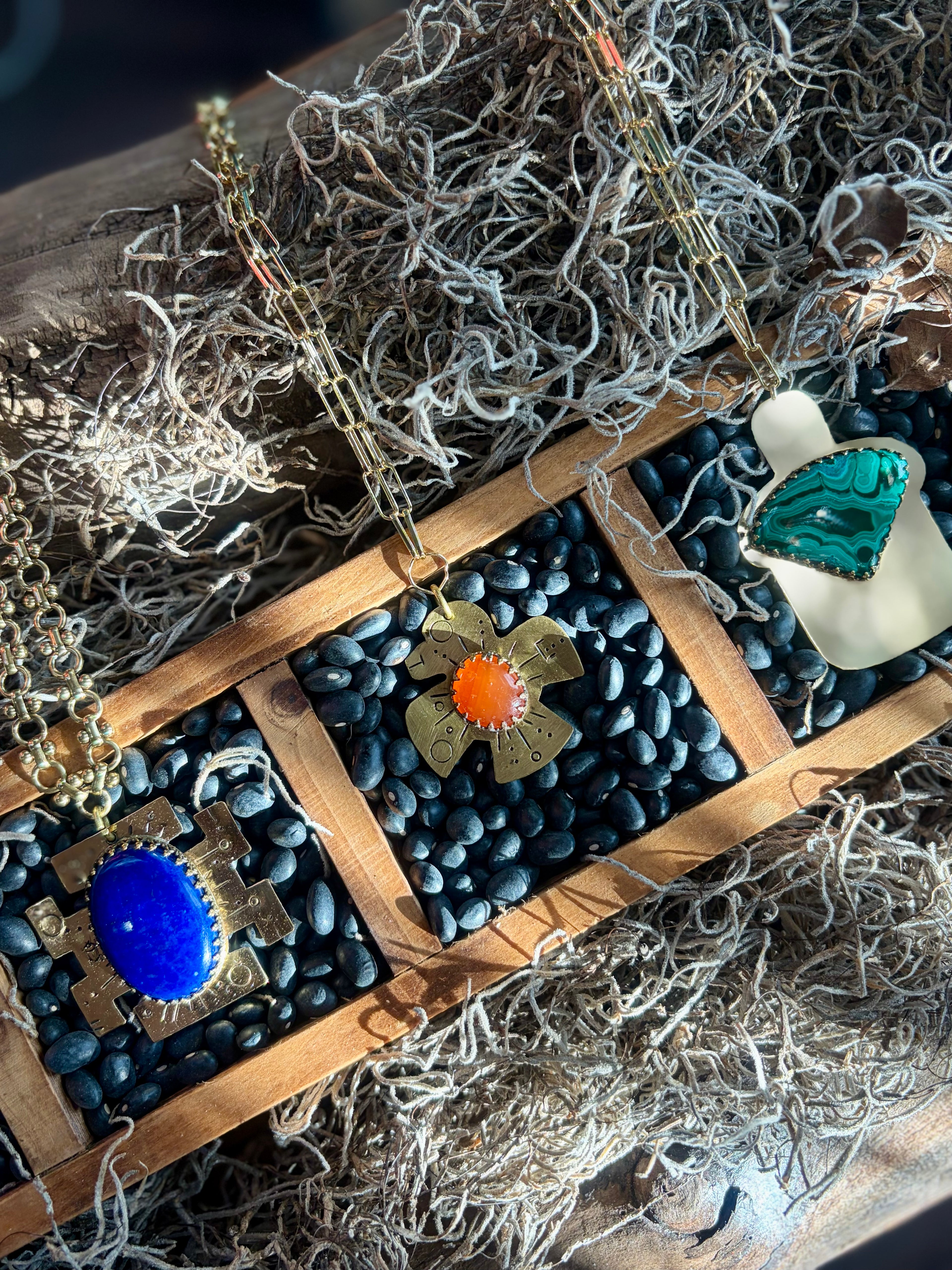 Carnelian Petroglyph Firebird Talisman