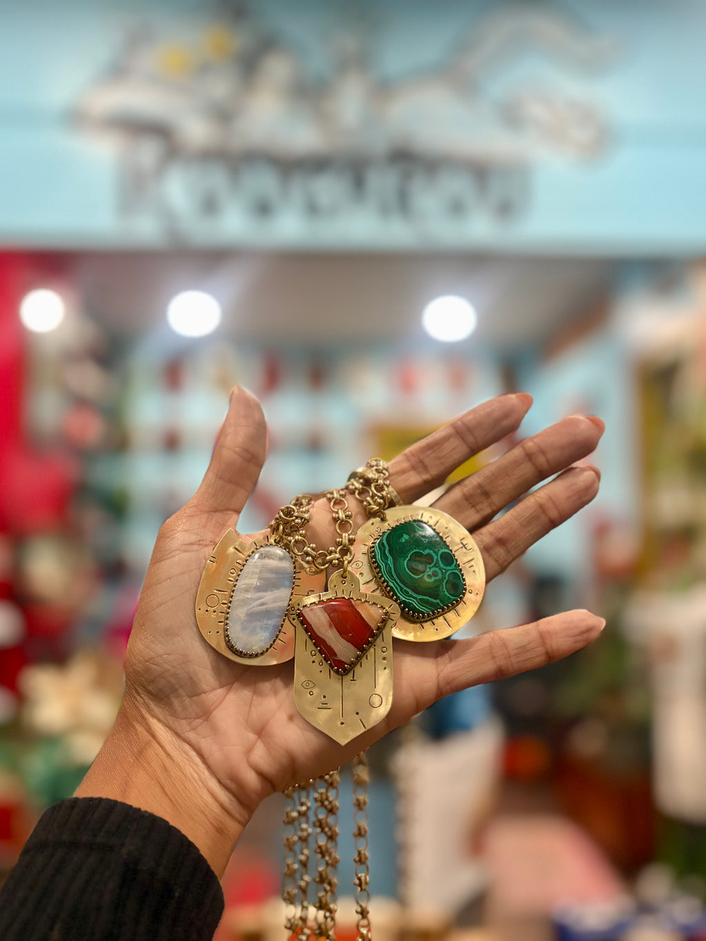 Rainbow Moonstone Winged Insight Talisman