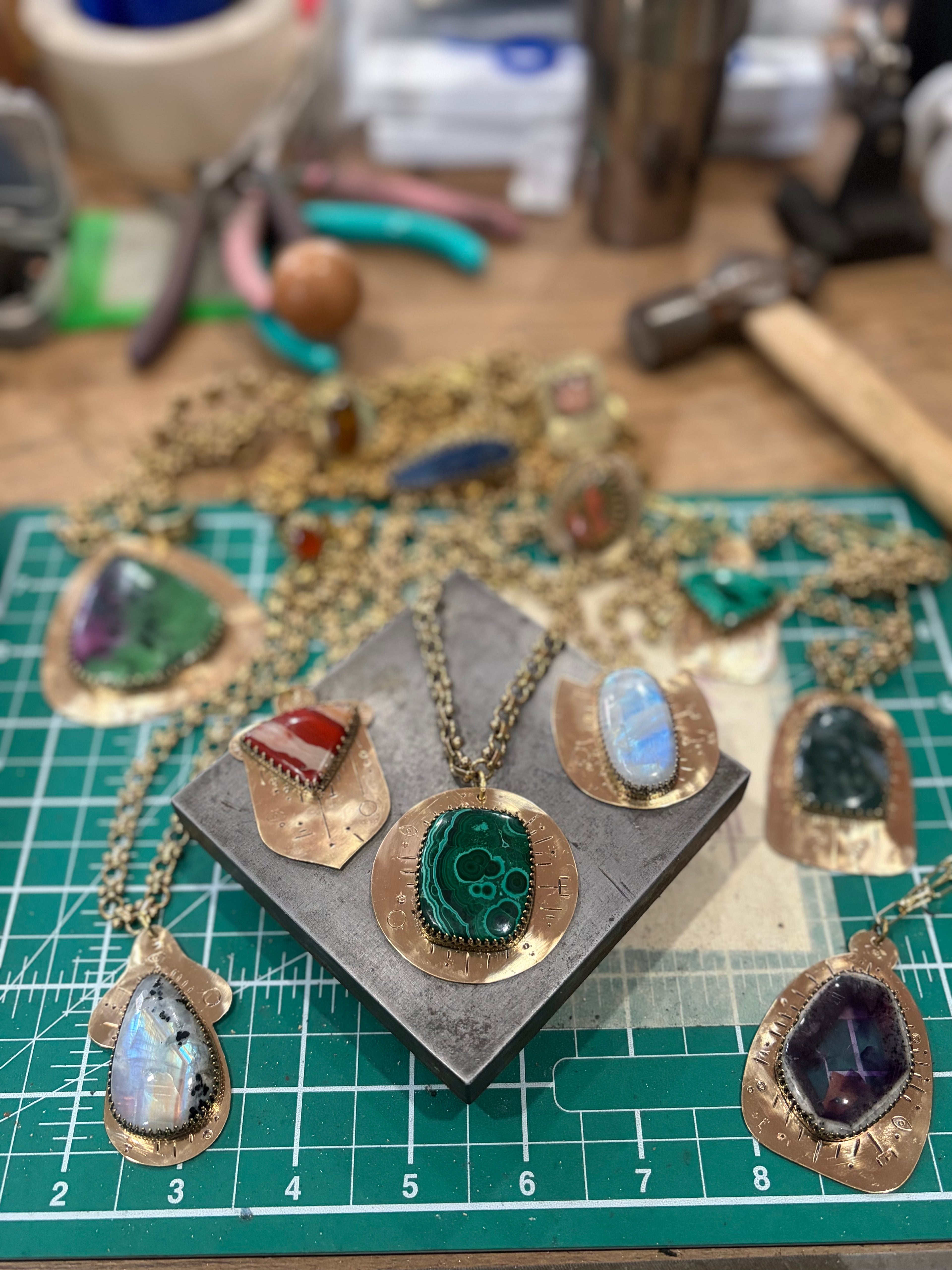 Malachite State of Mind Necklace