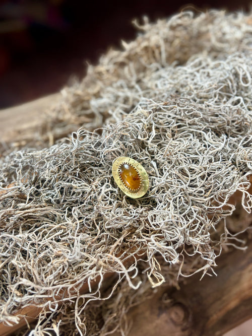 Amber Sun Ring