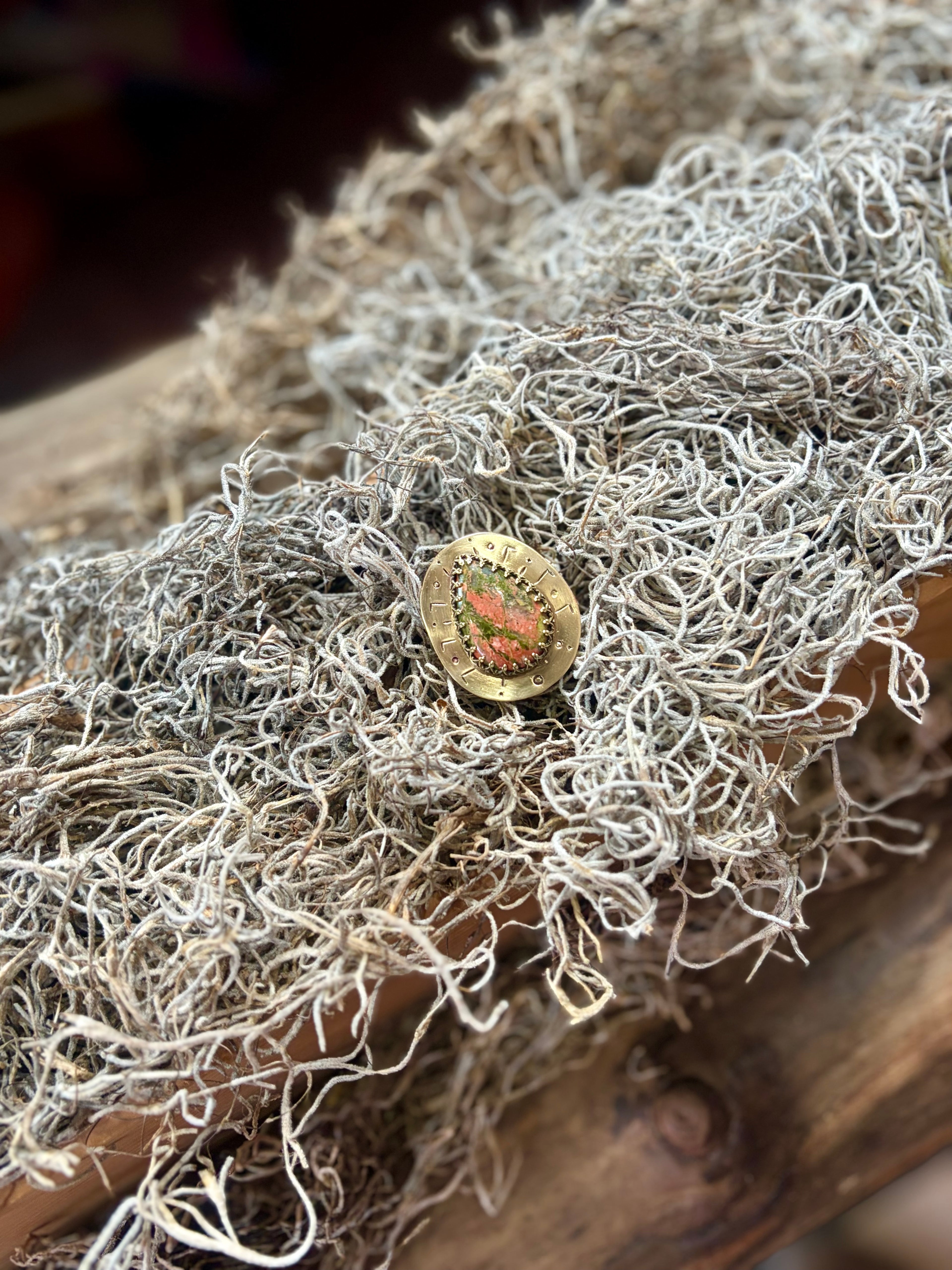 Unakite Balance Ring