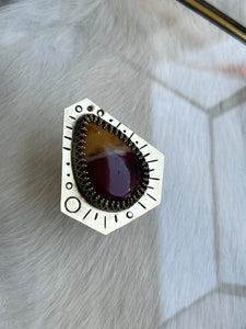 Mookaite Life Force Ring
